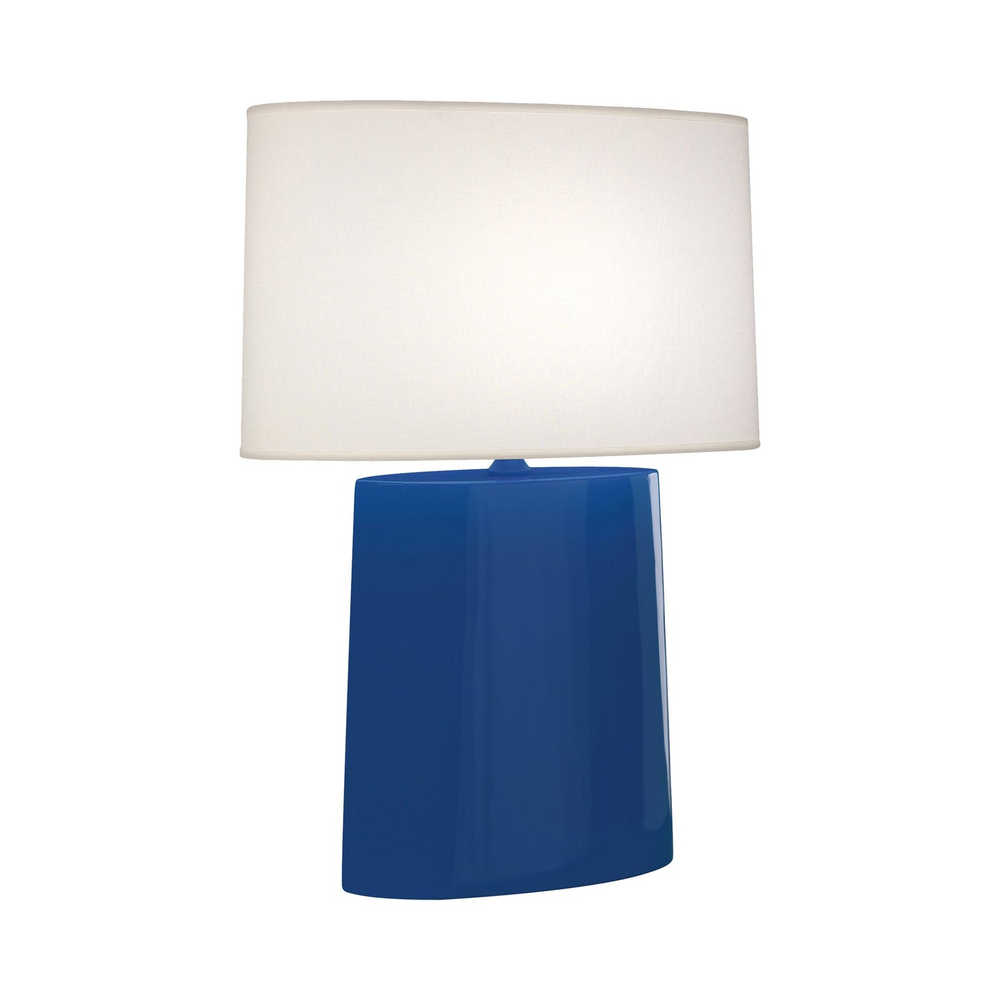 Victor Table Lamp in Cobalt.