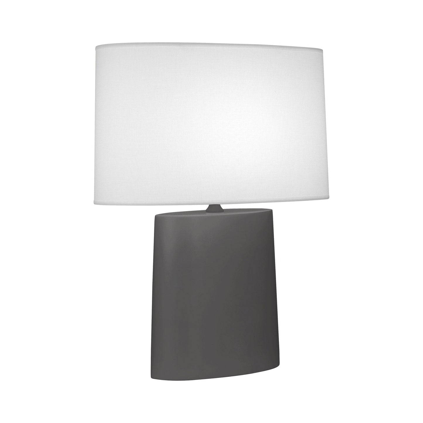 Victor Table Lamp in Matte Ash.