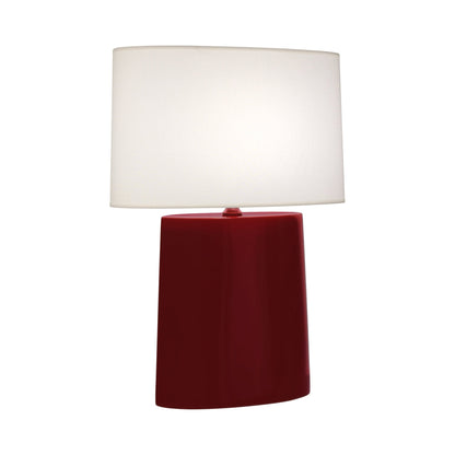 Victor Table Lamp in Sangria.