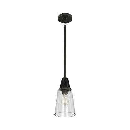 Wheatley Pendant Light in Deep Patina Bronze (Clear).