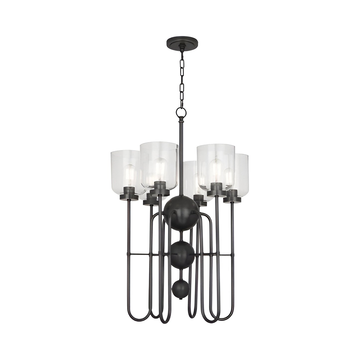 Williamsburg Tyrie Chandelier in Deep Patina Bronze.