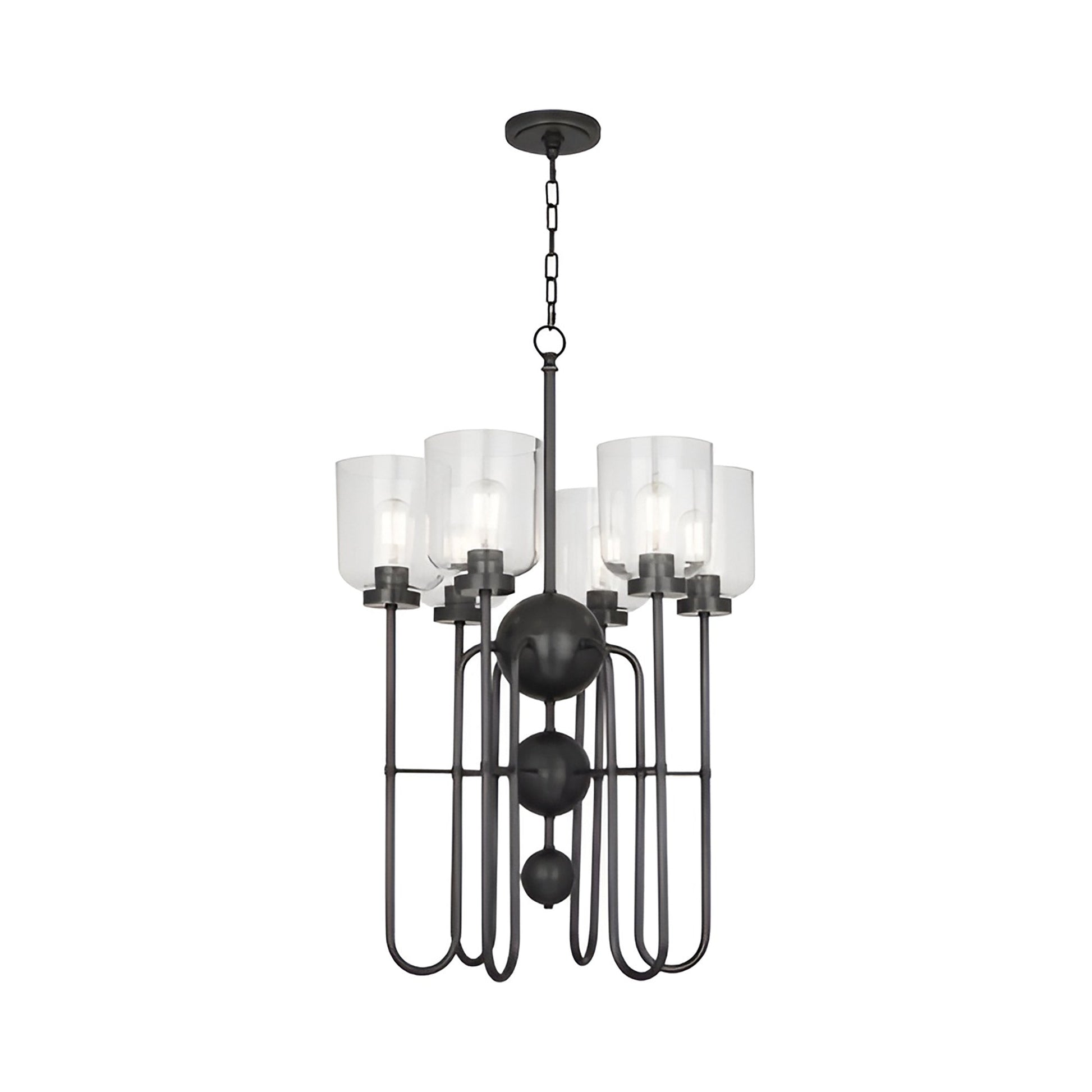 Williamsburg Tyrie Chandelier in Deep Patina Bronze.
