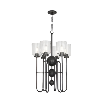 Williamsburg Tyrie Chandelier in Deep Patina Bronze.