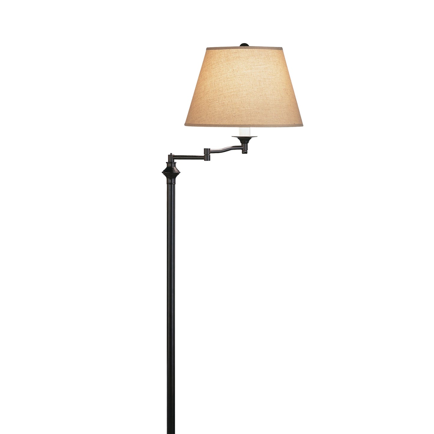 Wilton Swing Arm Floor Lamp in Detail.