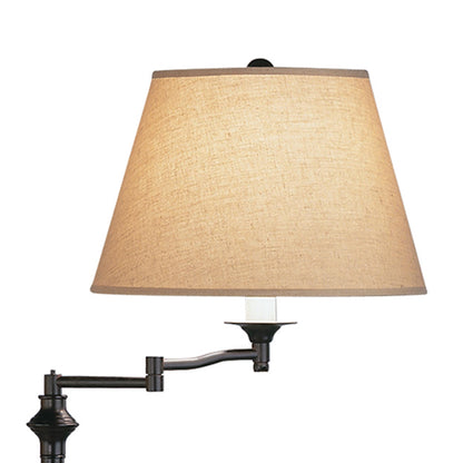 Wilton Swing Arm Floor Lamp in Detail.