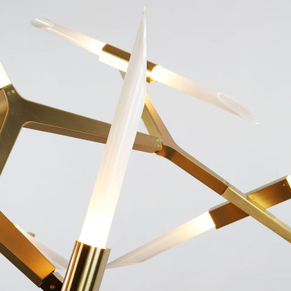 Agnes Cascade Chandelier in Detail.