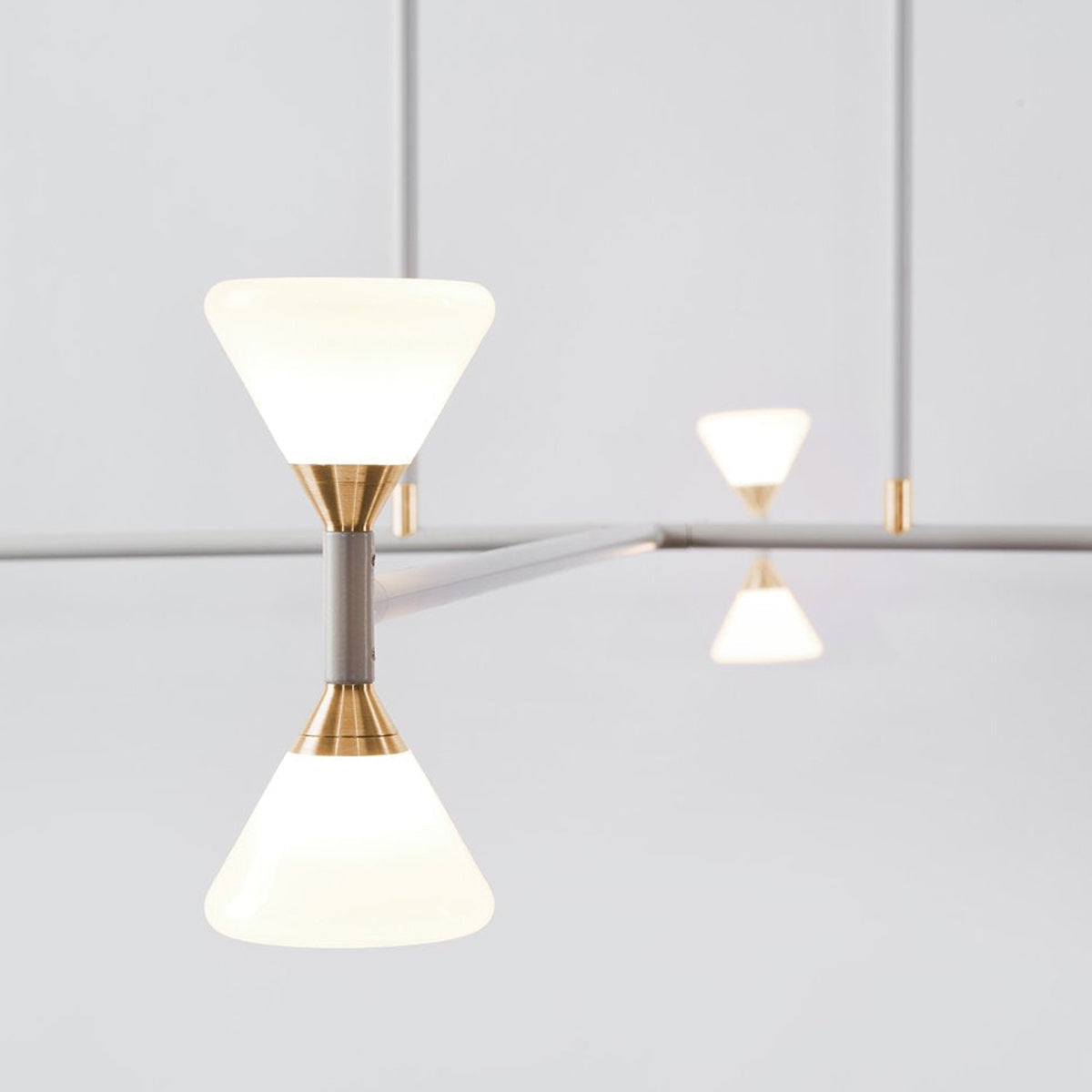 Apollo Linear LED Chandelier in Detail.