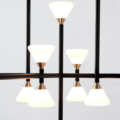Apollo Linear LED Chandelier in Detail.