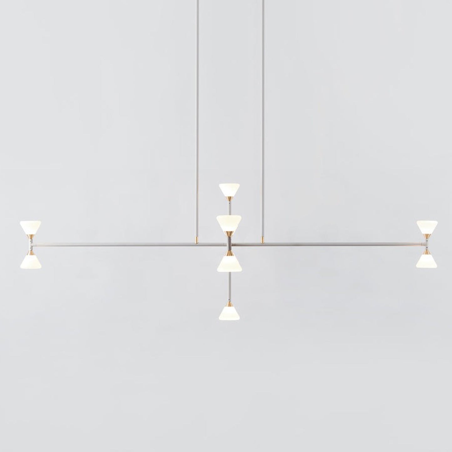 Apollo Vertical LED Chandelier in Detail.