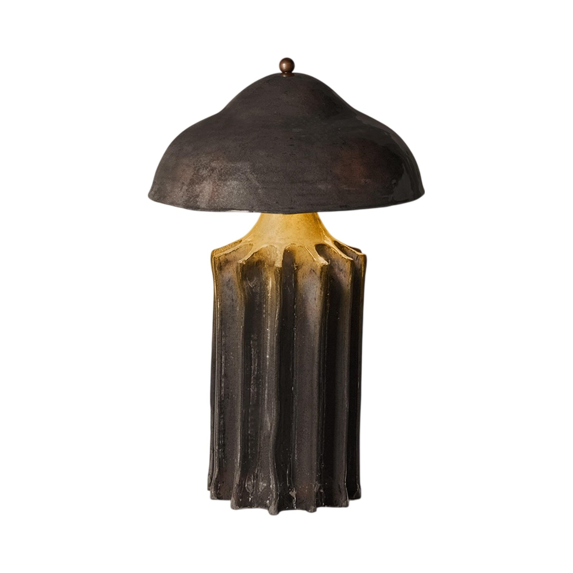 Arbor LED Table Lamp in Charcoal.
