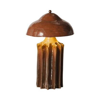 Arbor LED Table Lamp in Rust.