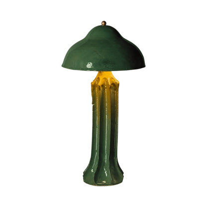 Arbor Slim LED Table Lamp in Forest Green.