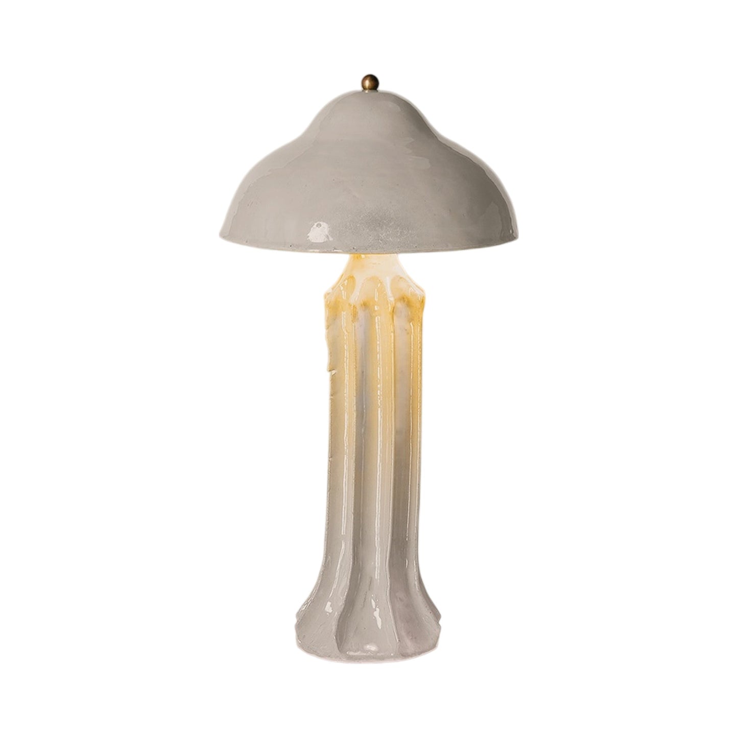 Arbor Slim LED Table Lamp in Gloss White.