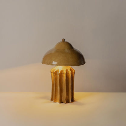 Arbor Squat LED Table Lamp in Detail.