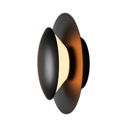 Bell LED Wall Light in Blackened Brass (4-Inch).