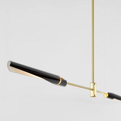 Boden Horizontal LED Chandelier in Detail.
