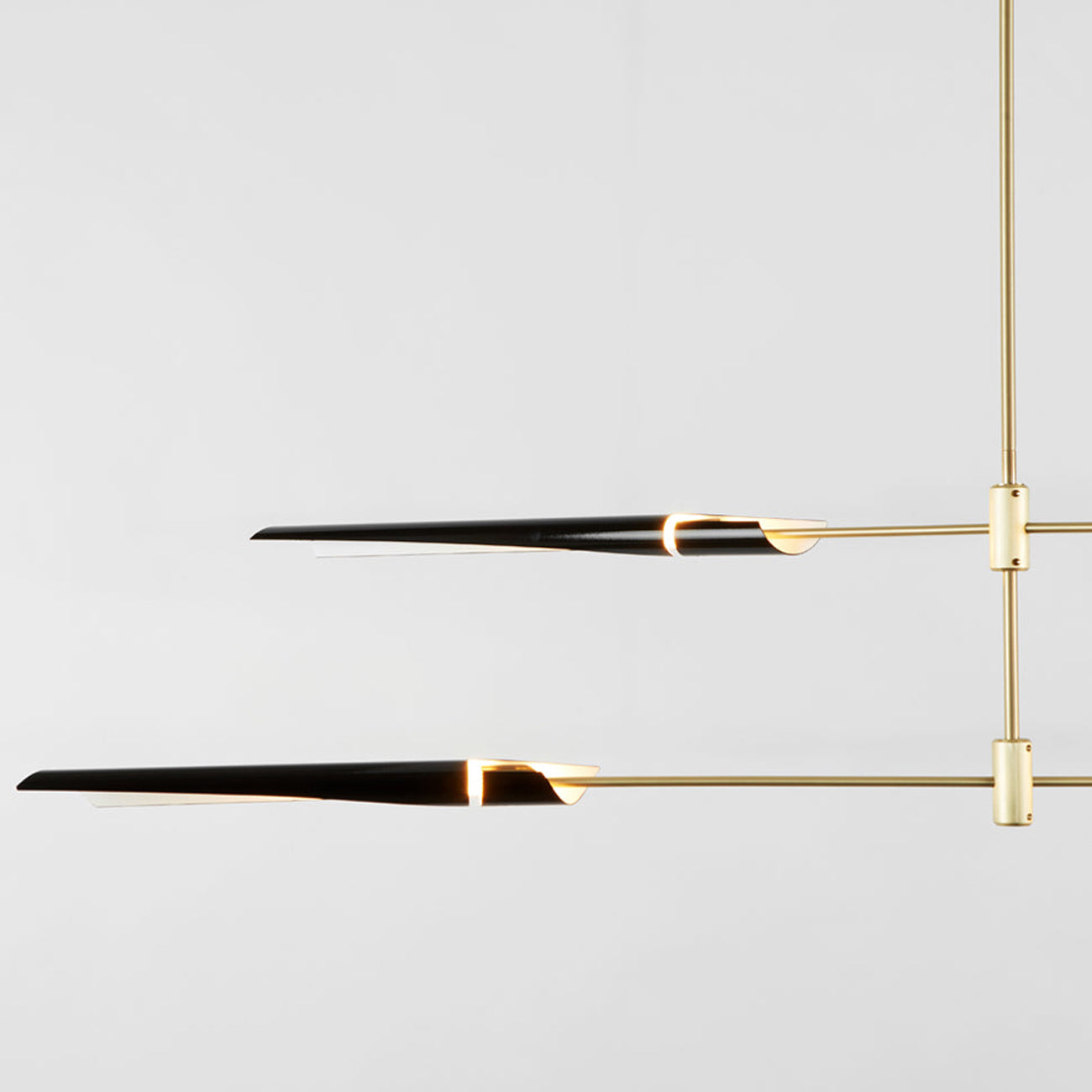 Boden Horizontal LED Chandelier in Detail.
