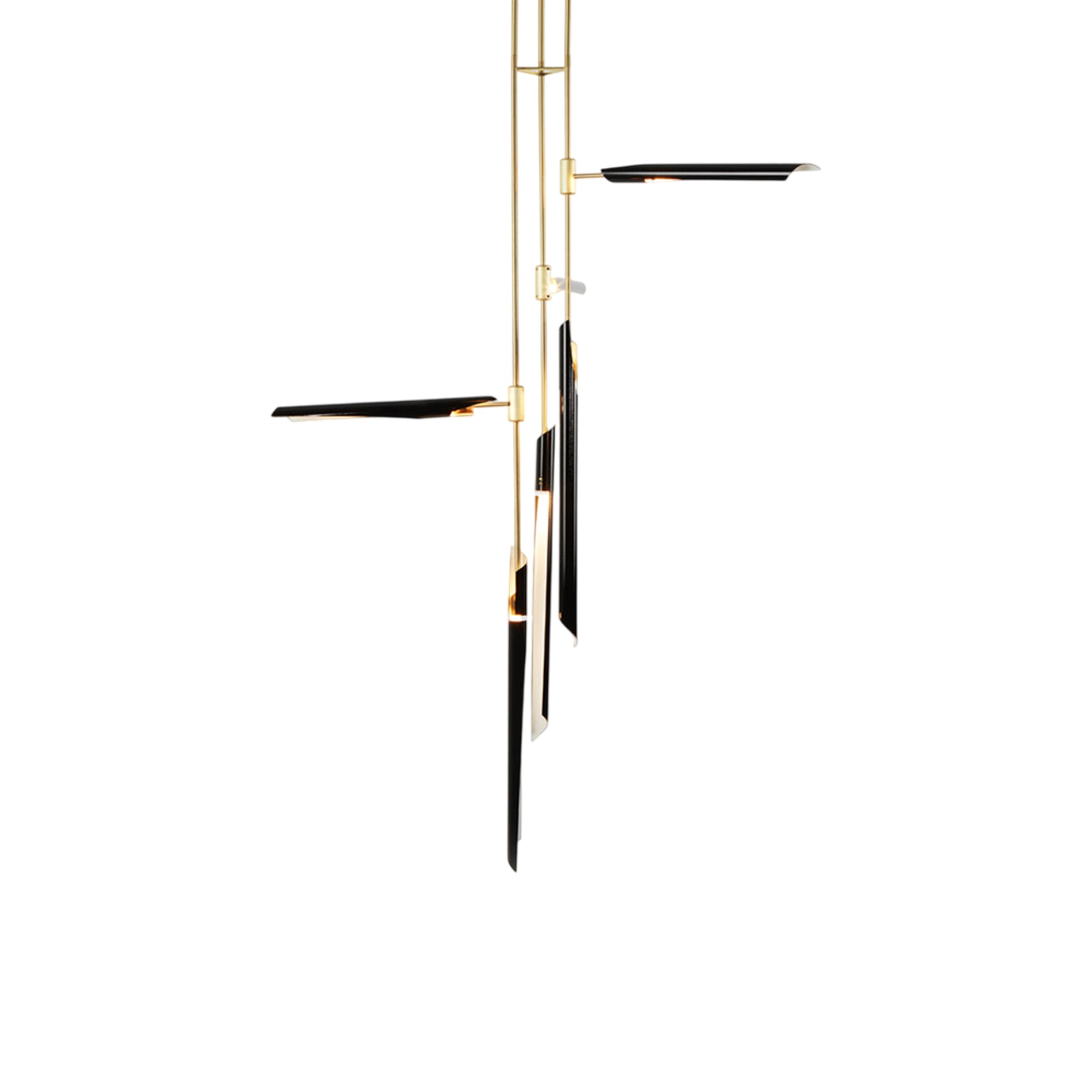 Boden Vertical LED Chandelier.