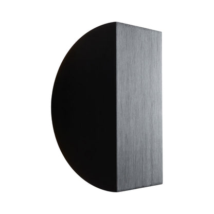 Cora LED Wall Light in Black.
