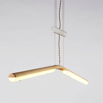 Counterweight LED Pendant Light in Detail.
