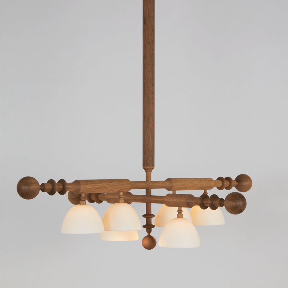 Del Playa Four Arm LED Pendant Light in Detail.
