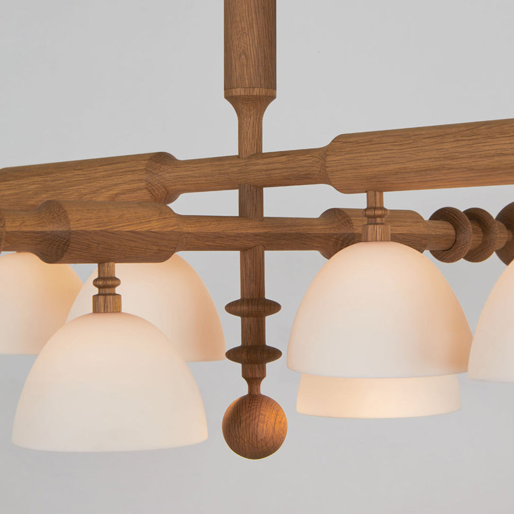 Del Playa Four Arm LED Pendant Light in Detail.