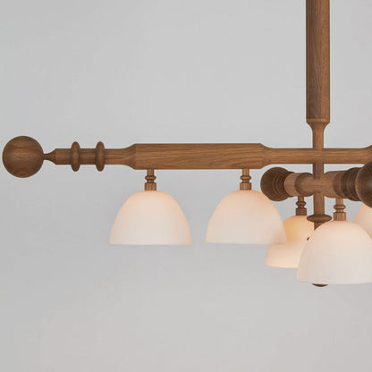 Del Playa Four Arm LED Pendant Light in Detail.