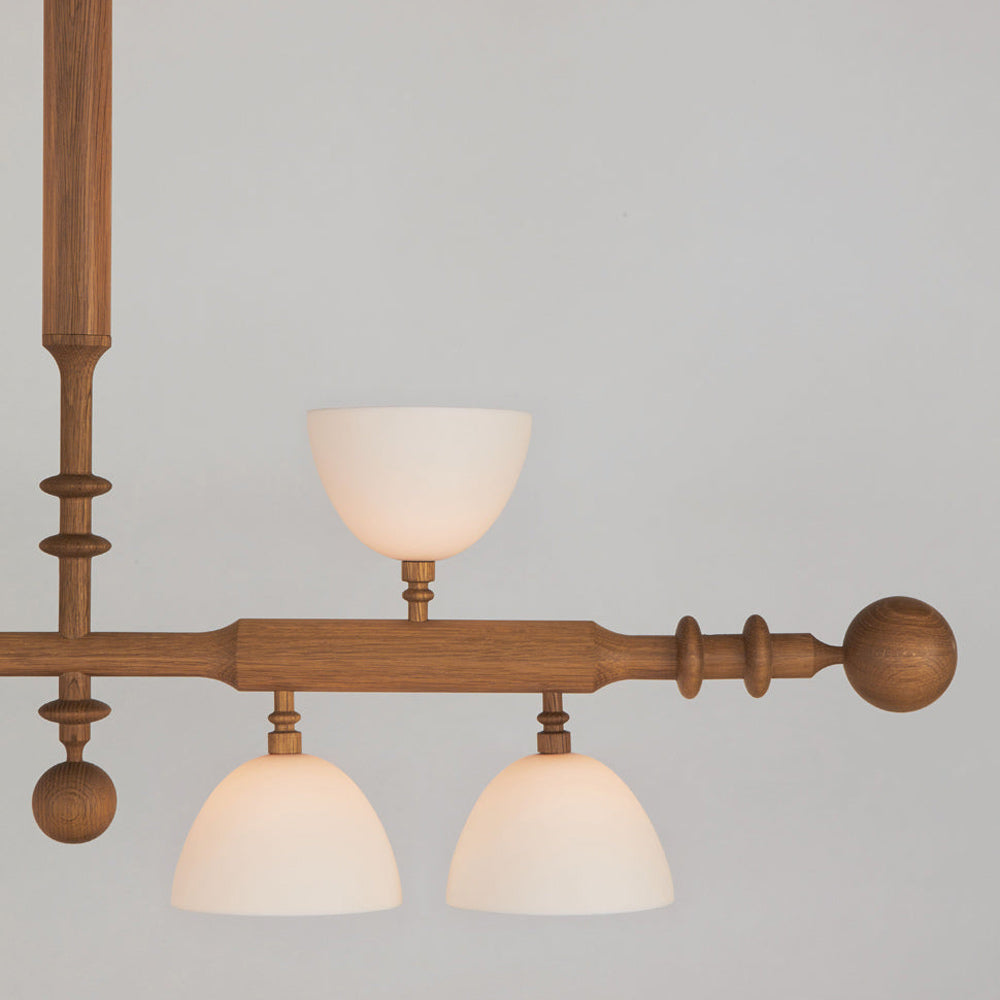 Del Playa Two Arm LED Pendant Light in Detail.