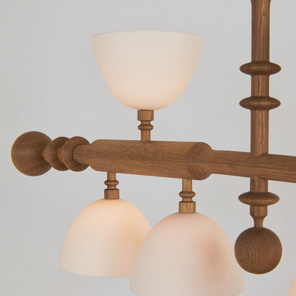 Del Playa Two Arm LED Pendant Light in Detail.