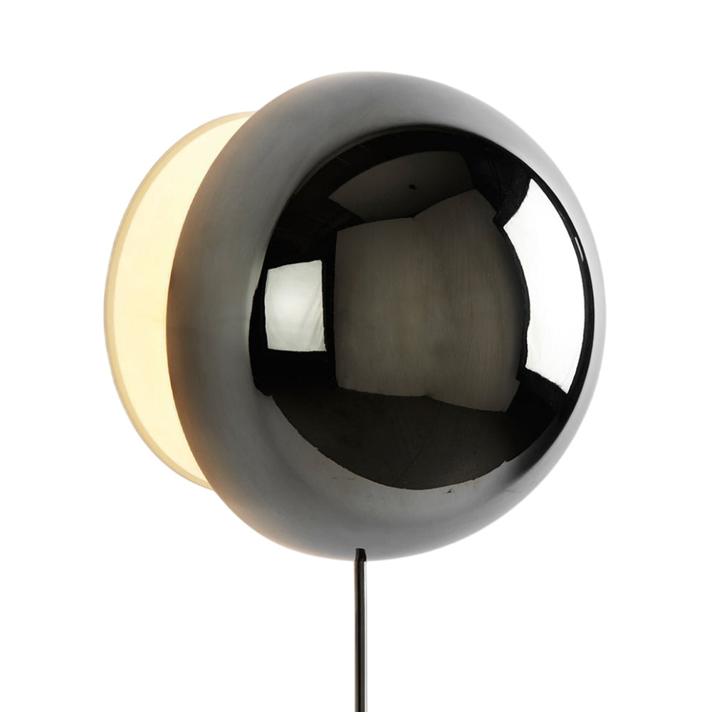 Eclipse LED Wall Light in Chrome.