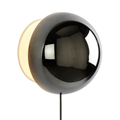 Eclipse LED Wall Light in Chrome.