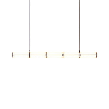Endless Linear LED Pendant Light in Black (94-Inch).