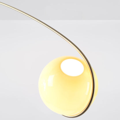 Fiddlehead Flush Mount Ceiling Light in Detail.