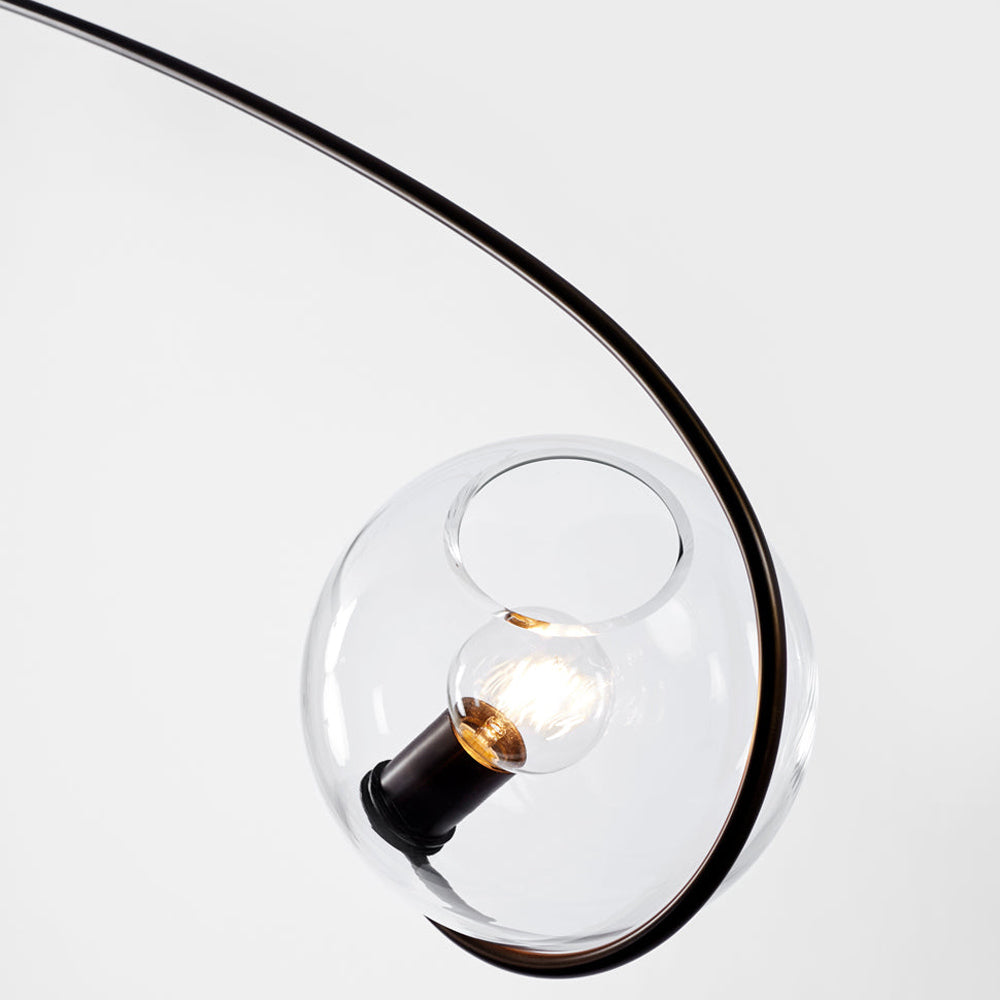Fiddlehead Flush Mount Ceiling Light in Detail.