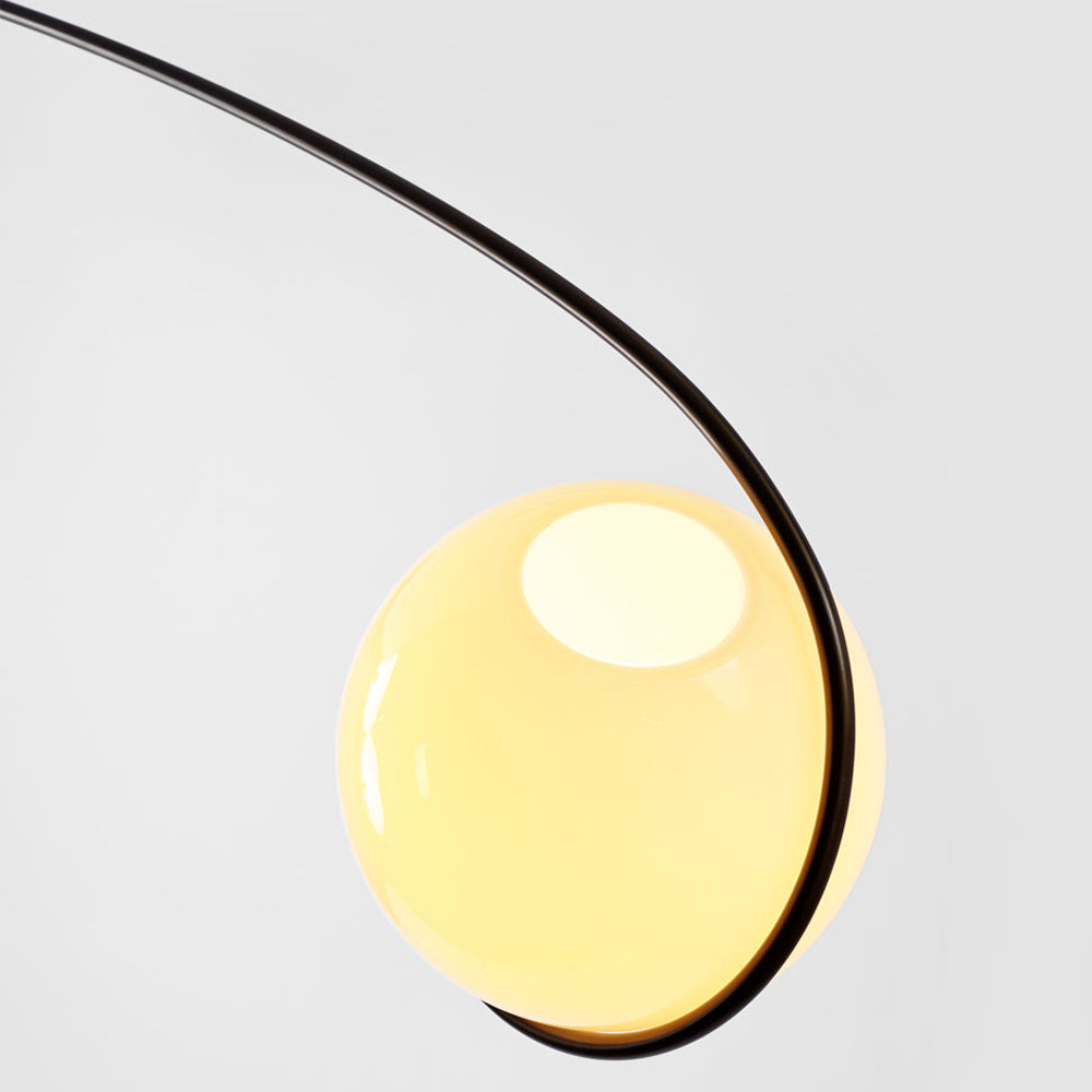 Fiddlehead Flush Mount Ceiling Light in Detail.