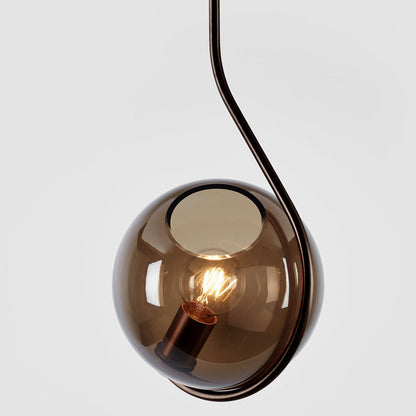 Fiddlehead Pendant Light in Detail.