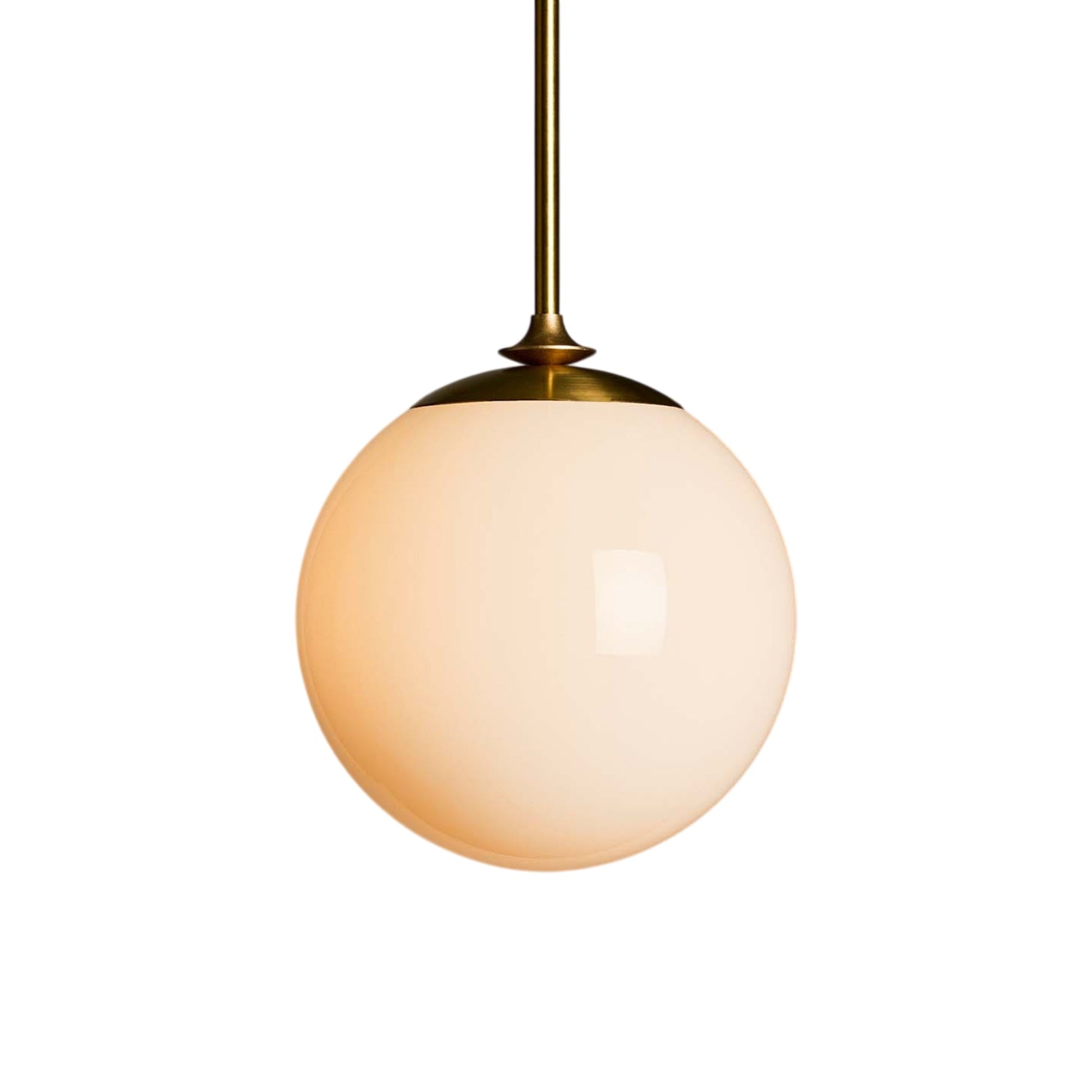 The Roll and Hill Globe LED Pendant Light.