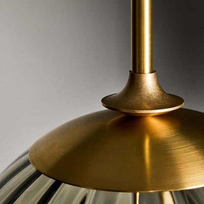 The Roll and Hill Globe LED Pendant Light in Detail.