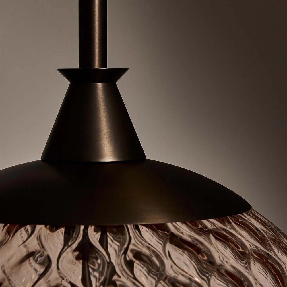 The Roll and Hill Globe RAHP2 LED Pendant Light in Detail.