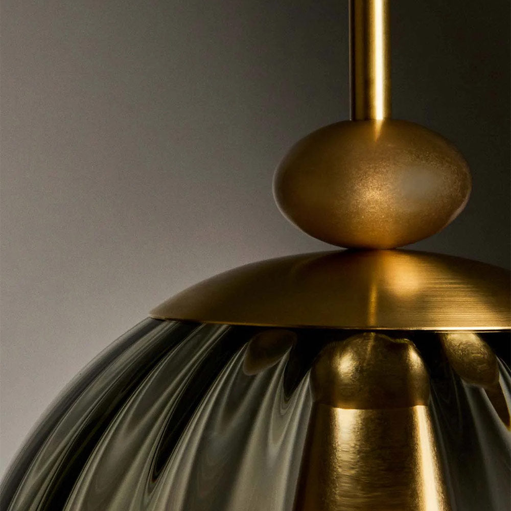 The Roll and Hill Globe RAHP3 LED Pendant Light in Detail.