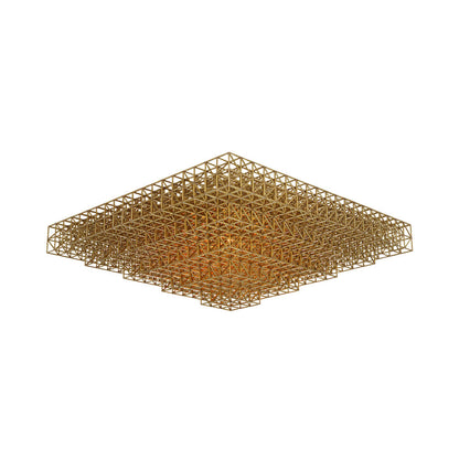 Gridlock LED Flush Mount Ceiling Light.