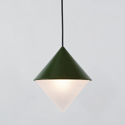Half and Half Cone Pendant Light in Detail.