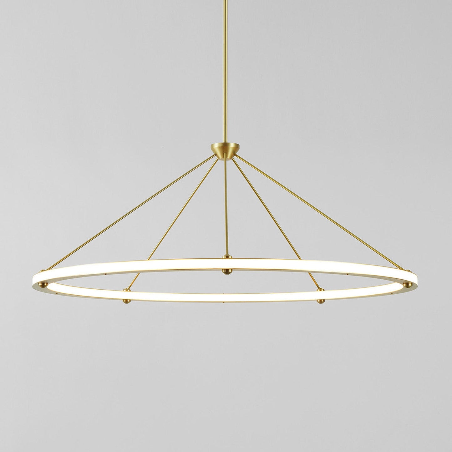 Halo Circle LED Pendant Light in Detail.