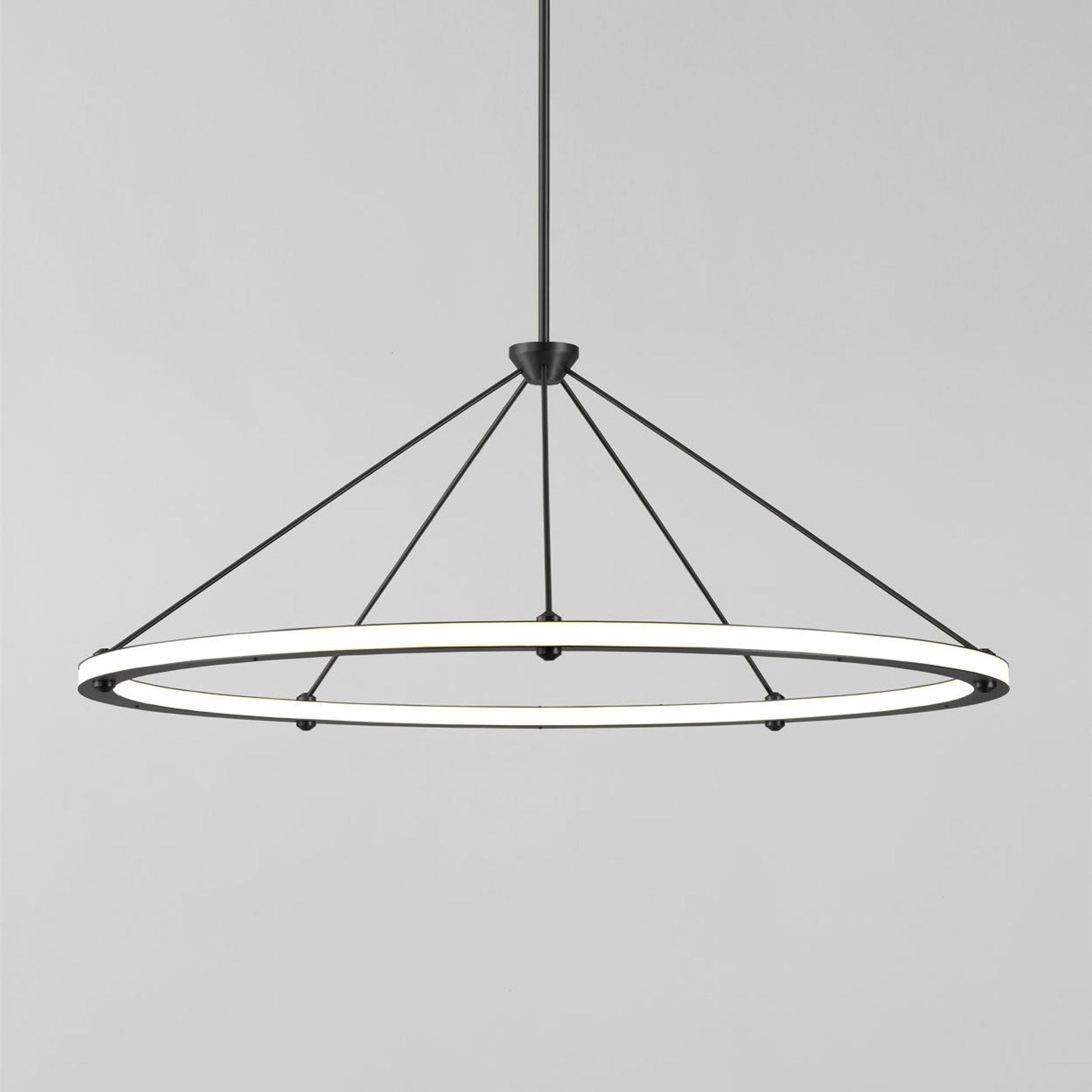 Halo Circle LED Pendant Light in Detail.