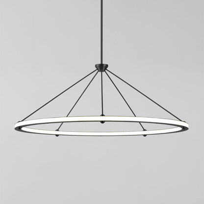 Halo Circle LED Pendant Light in Detail.