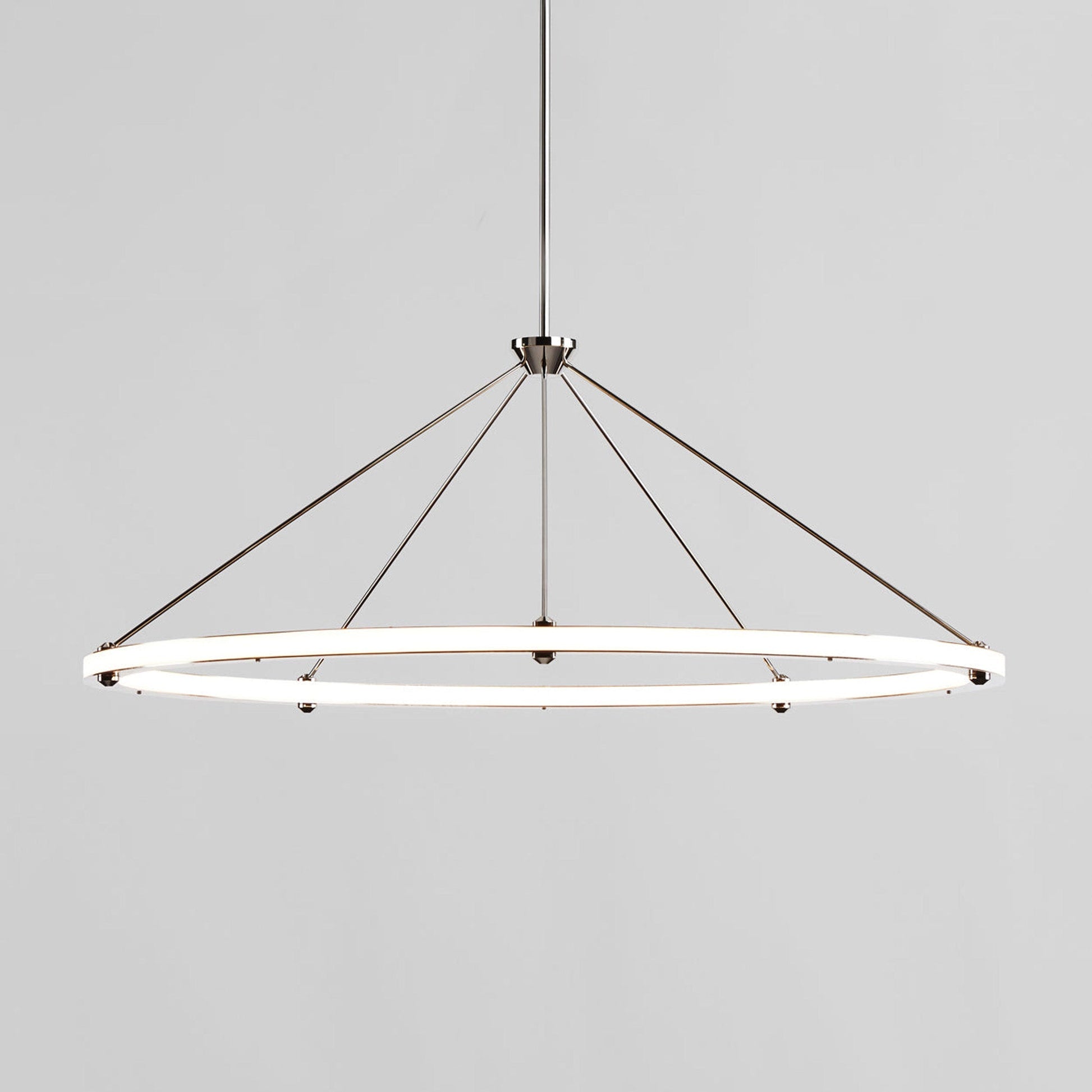 Halo Circle LED Pendant Light in Detail.