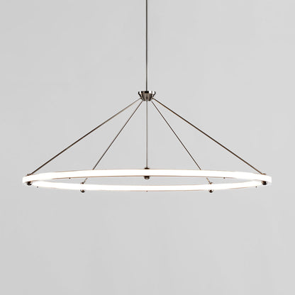 Halo Circle LED Pendant Light in Detail.