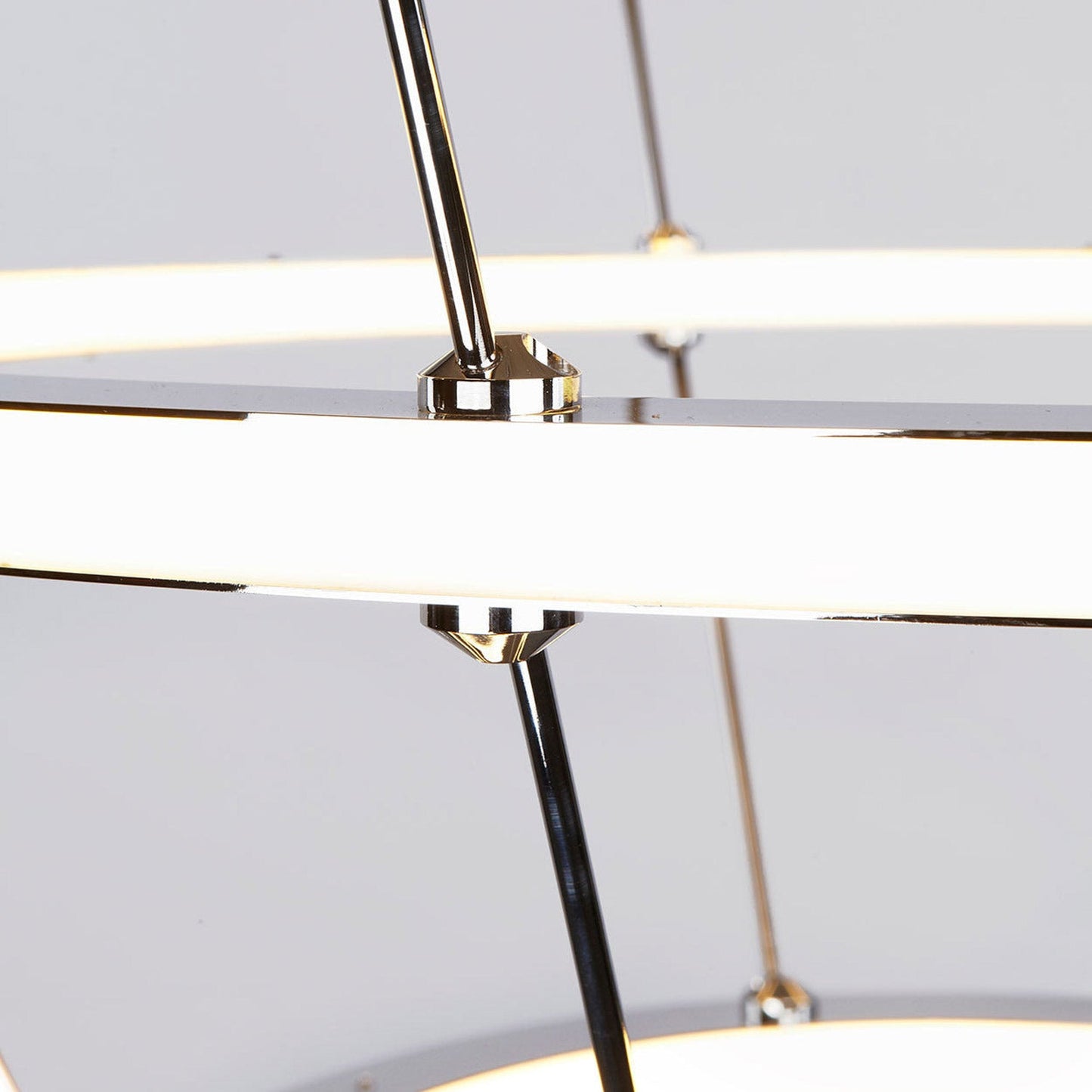 Halo LED Chandelier in Detail.