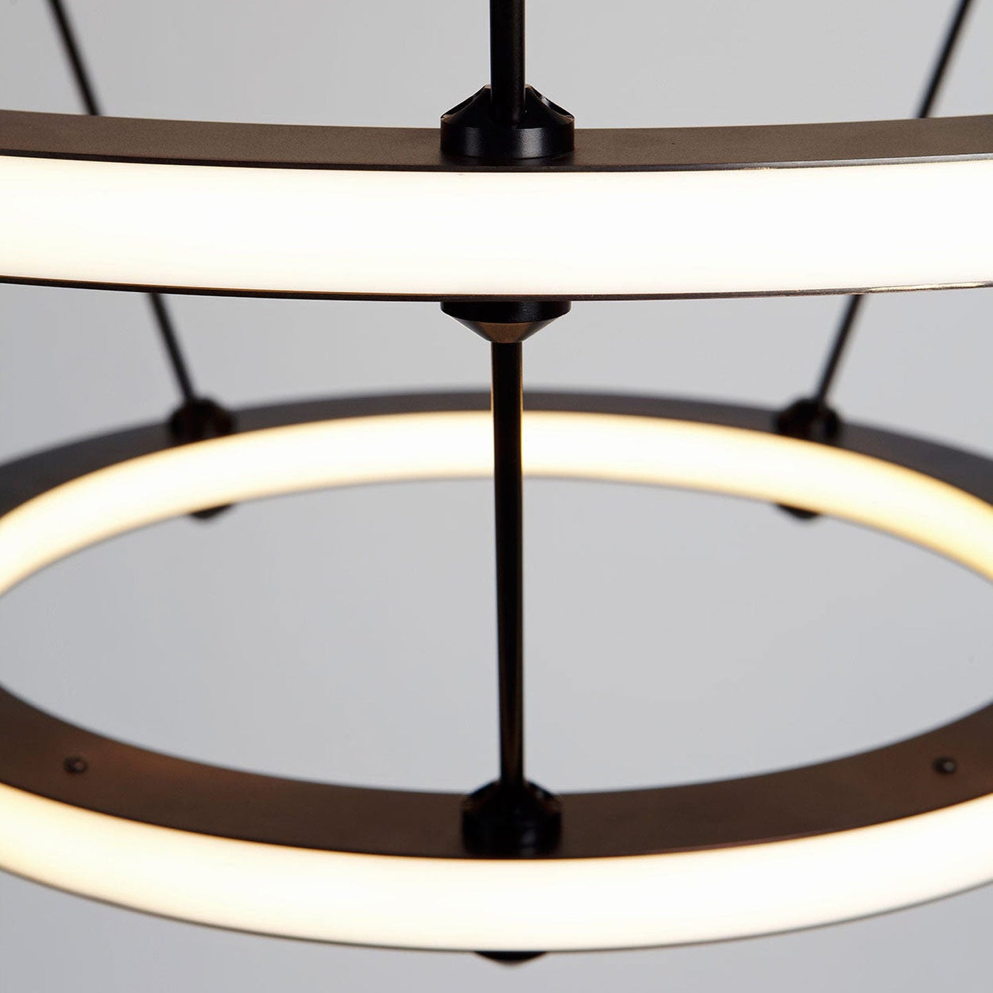 Halo LED Chandelier in Detail.