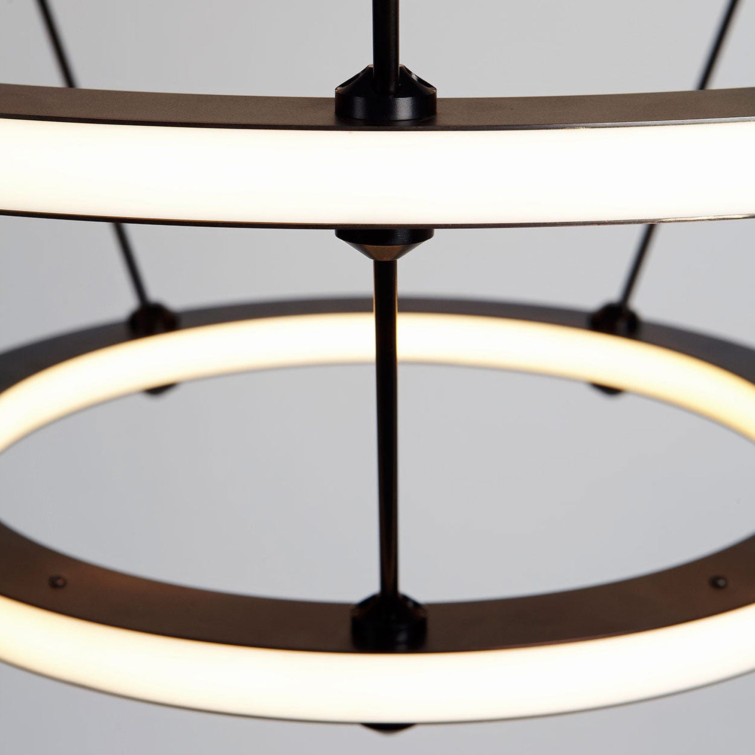 Halo LED Chandelier in Detail.